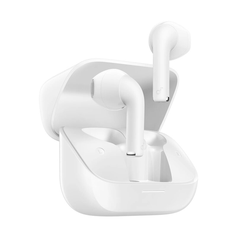 Casti Bluetooth wireless Noise Cancellation Anker K20i, alb