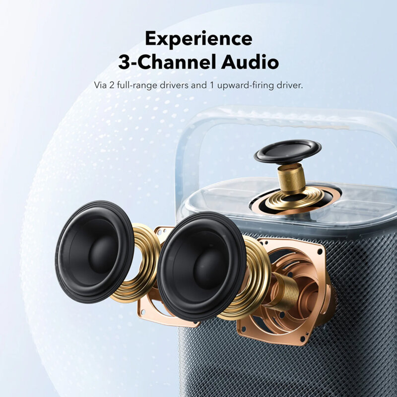 Boxa portabila 40W, sunet 3D Anker SoundCore Motion X500, negru