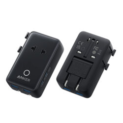 Adaptor retea 20W USB-C, USB Anker Nano 5in1, alb, A9215H11