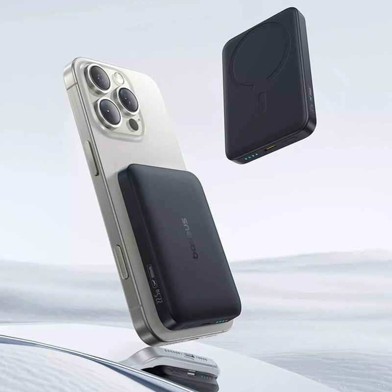 Baterie externa magnetica 10.000mAh, Baseus EnerFill FM11, E0026602