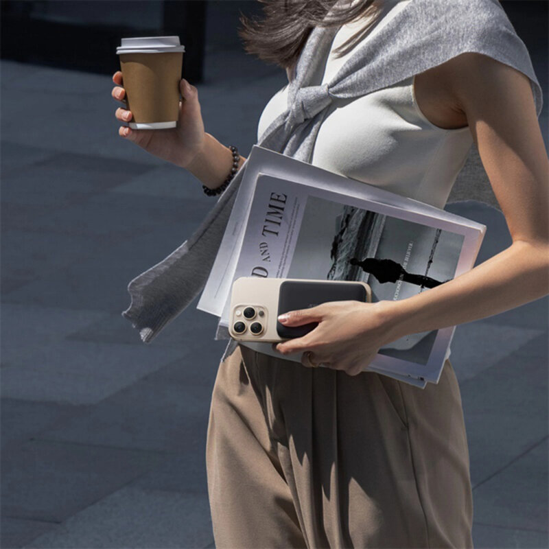 Baterie externa magnetica 10.000mAh, Baseus EnerFill FM11, E0026602