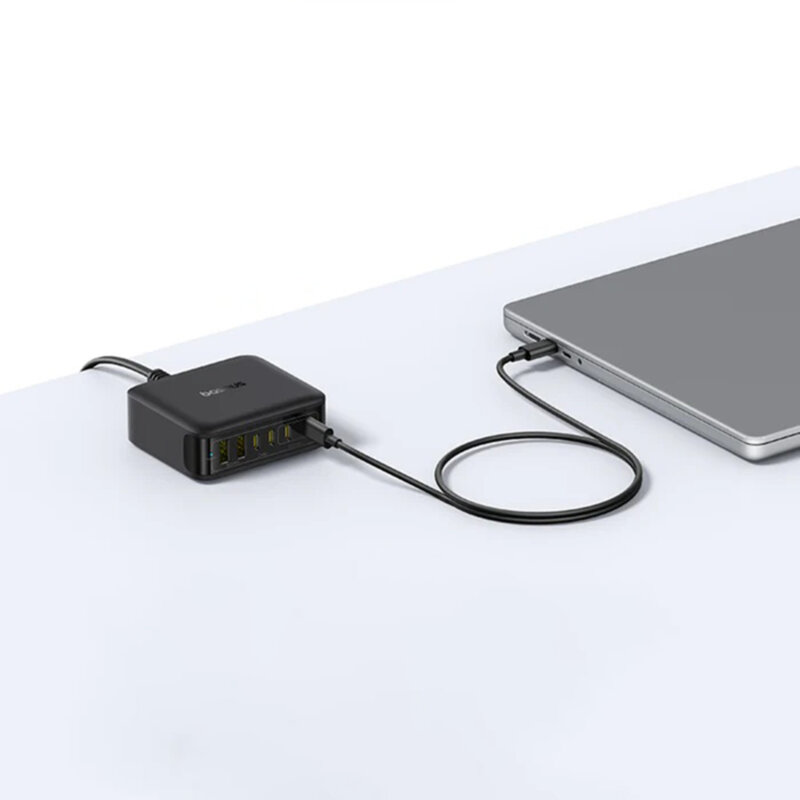 Incarcator priza cu 6 porturi, 120W, Baseus EnerFill FH21, E0120T00