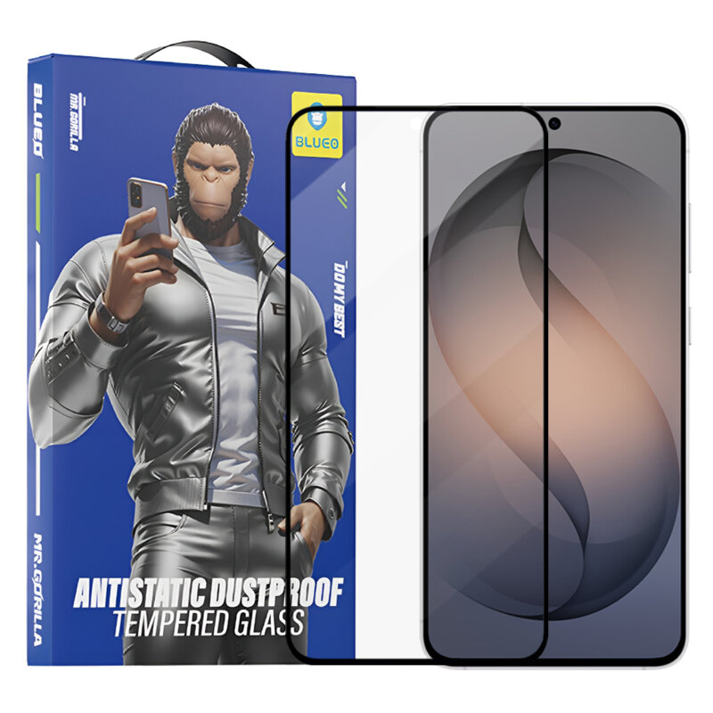 Folie Samsung Galaxy S26 Blueo Anti-Static HD Glass, negru
