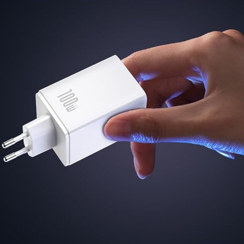 Incarcator priza USB, 2x Type-C, 100W, Baseus EnerFill FE11, P10182102213-00