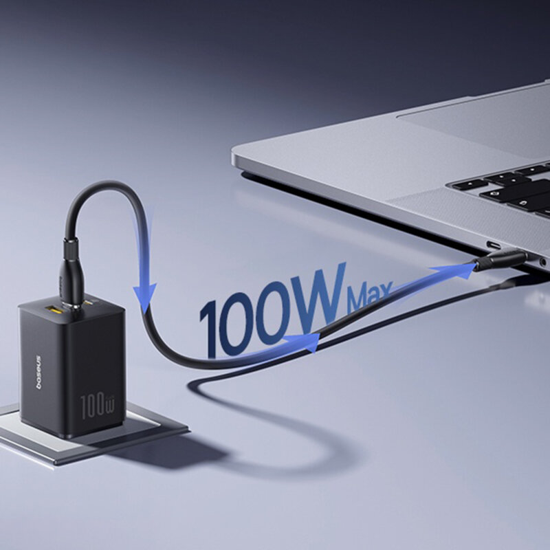 Incarcator priza USB, 2x Type-C, 100W, Baseus EnerFill FE11, P10182102213-00
