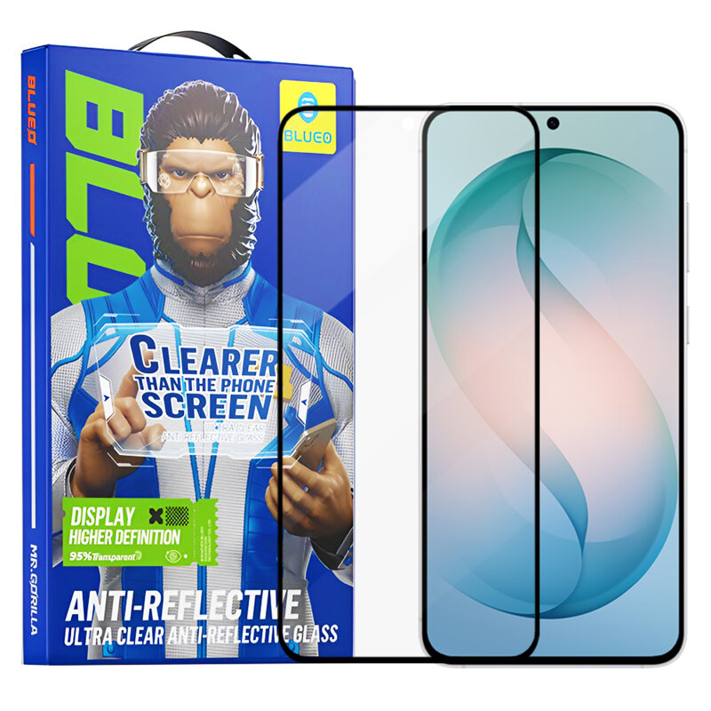 Folie Samsung Galaxy S26 Plus Blueo Anti-Reflective HD Glass, negru