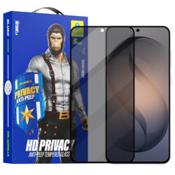 [Pachet 5x] Folie Samsung Galaxy S26 Blueo Anti-Peep Privacy Glass, negru