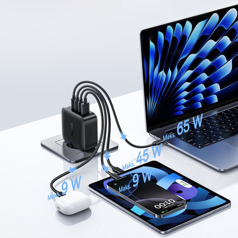 Incarcator priza GaN, 140W, Baseus EnerFill FH11, E0121J00