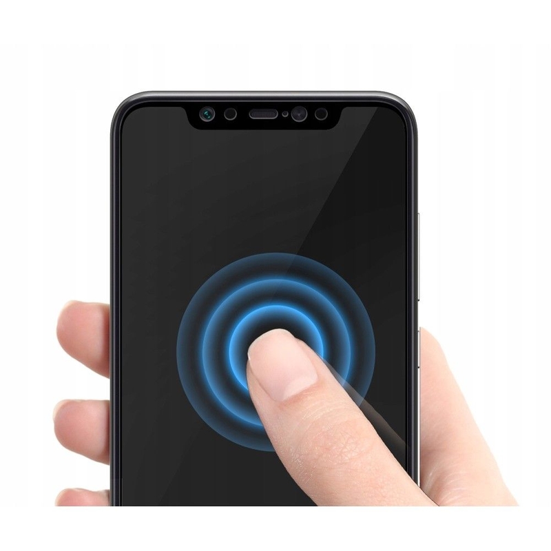 Folie Xiaomi Mi 8 Spigen GLAS.tR FullCover 9H - Negru