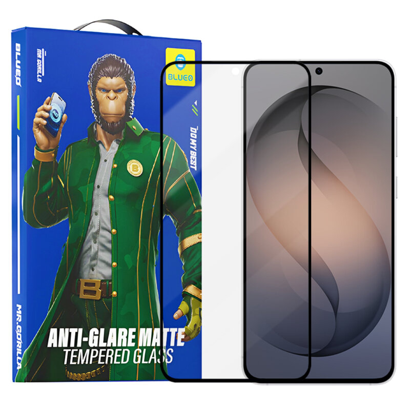 Folie mata Samsung Galaxy S26 Blueo Anti-Glare Matte Glass, negru