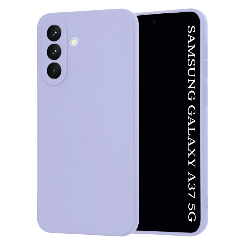 Husa silicon Samsung Galaxy A36 5G Techsuit SoftFlex, violet