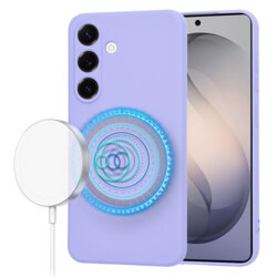 Husa silicon Samsung Galaxy S26 Techsuit SoftFlex MagSafe, violet