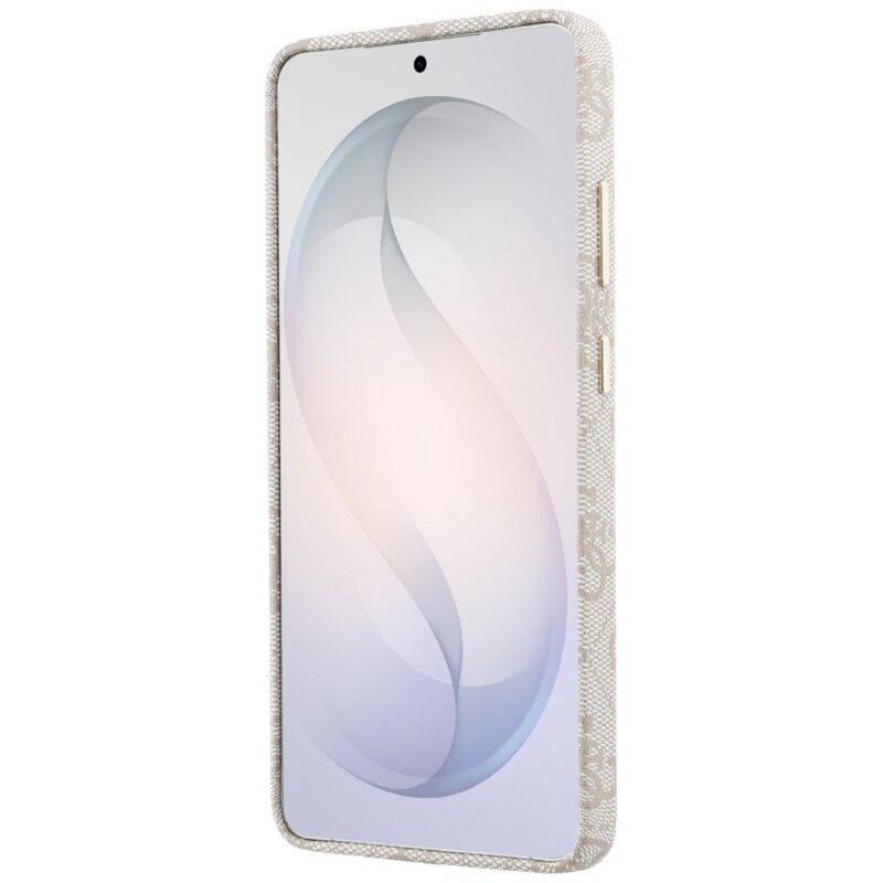 Husa originala Guess Samsung Galaxy S26 Ultra 4G Triangle Logo MagSafe, roz, GUHMS26LP4GTDGMP