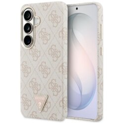 Husa originala Guess Samsung Galaxy S26 4G Triangle Logo MagSafe, roz, GUHMS26SP4GTDGMP