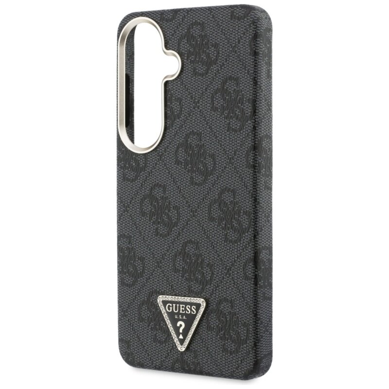 Husa originala Guess Samsung Galaxy S26 4G Triangle Logo MagSafe, negru, GUHMS26SP4GTDGMK