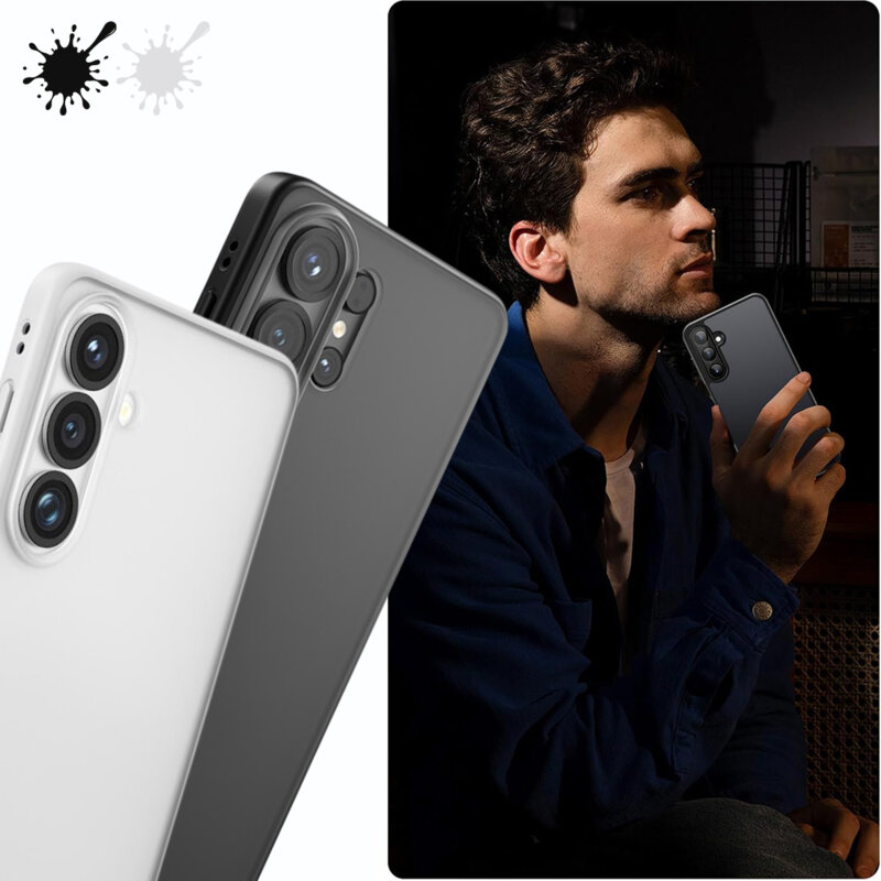 Husa Samsung Galaxy S26 Ultra Blueo APE Matte MagSafe Series, gri