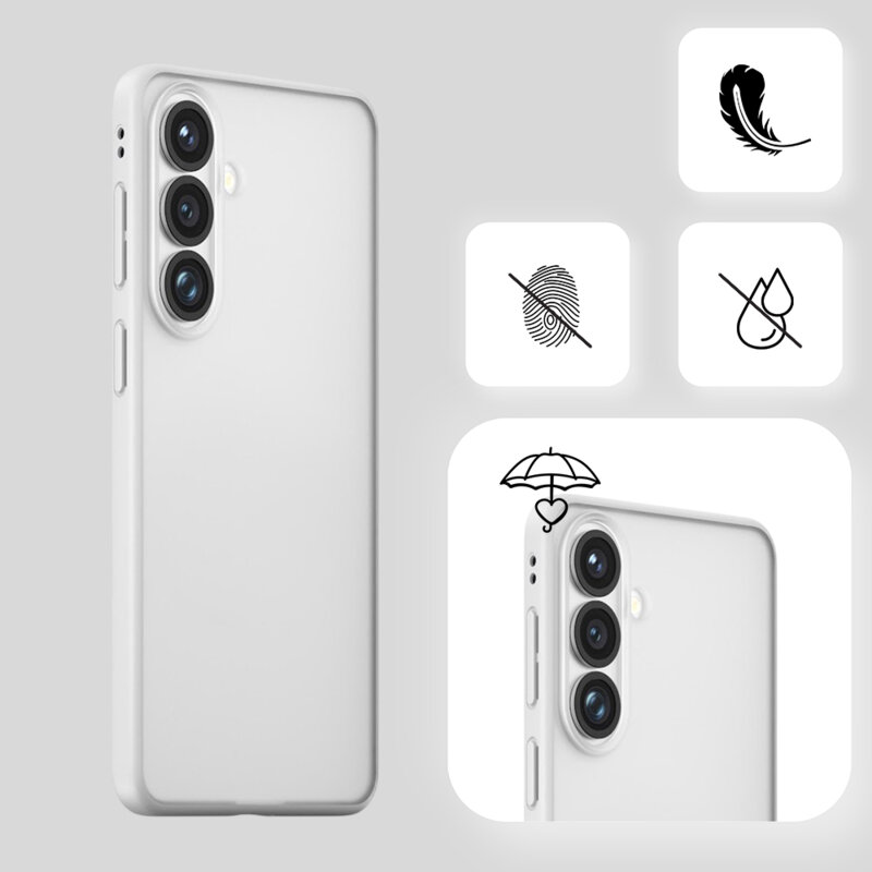 Husa Samsung Galaxy S26 Blueo APE Matte MagSafe Series, gri