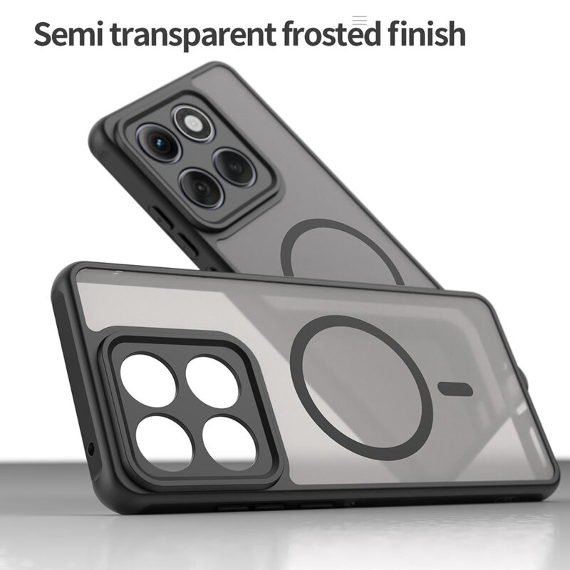 Husa Motorola Edge 60 Pro Techsuit HaloFrost II MagSafe, verde