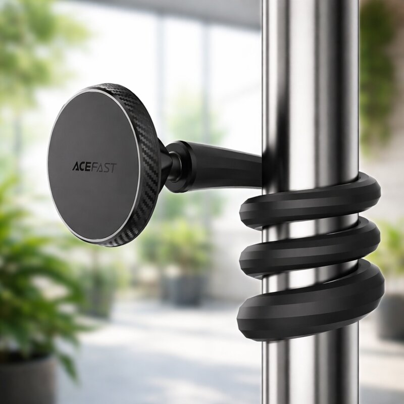 Suport magnetic telefon flexibil, Acefast E36, negru