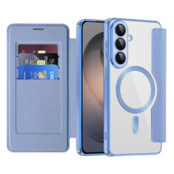 Husa Samsung Galaxy S26 Techsuit SmartMag Book Case, bleu