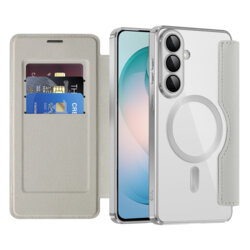 Husa Samsung Galaxy S26 Plus Techsuit SmartMag Book Case, gri