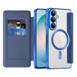 Husa Samsung Galaxy S26 Plus Techsuit SmartMag Book Case, albastru