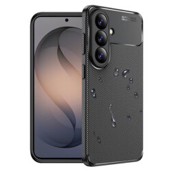 Husa Samsung Galaxy S26 Techsuit CarbonFiber, negru