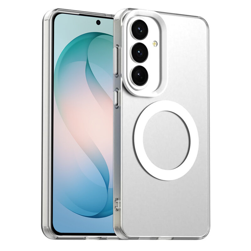 Husa Samsung Galaxy S26 Plus Techsuit CandyCase MagSafe, alb