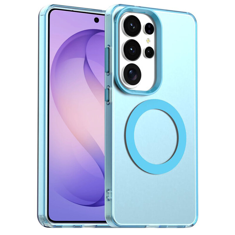 Husa Samsung Galaxy S26 Ultra Techsuit CandyCase MagSafe, albastru