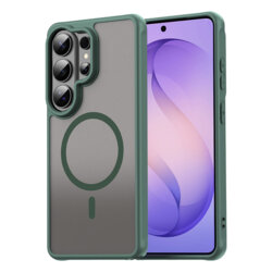 Husa Samsung Galaxy S26 Ultra Techsuit HaloFrost II MagSafe, verde