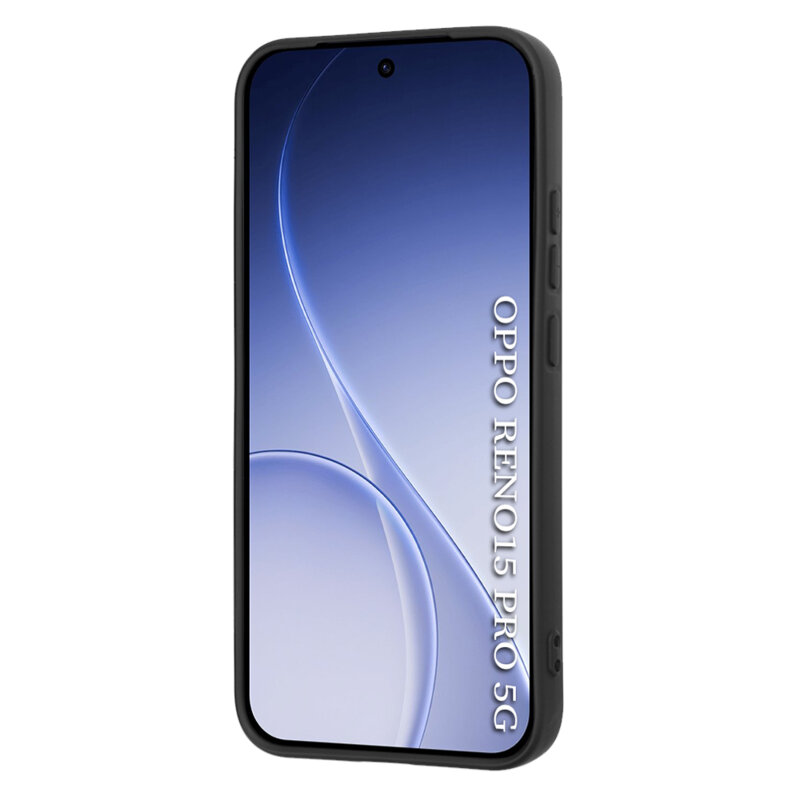 Husa silicon Oppo Reno15 Pro Techsuit SoftFlex, negru