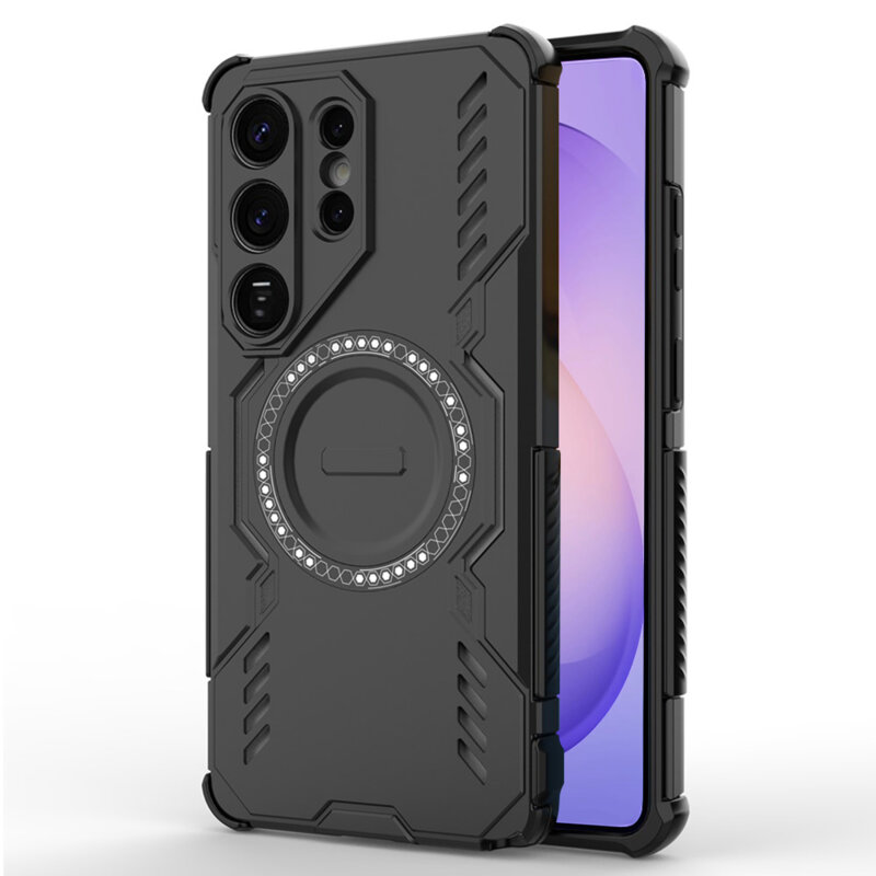 Husa Samsung Galaxy S26 Ultra Techsuit ArmorMag Case, negru
