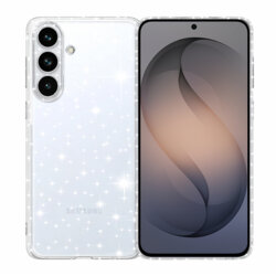 Husa sclipici Samsung Galaxy S26 Techsuit SparkleSkin, transparenta