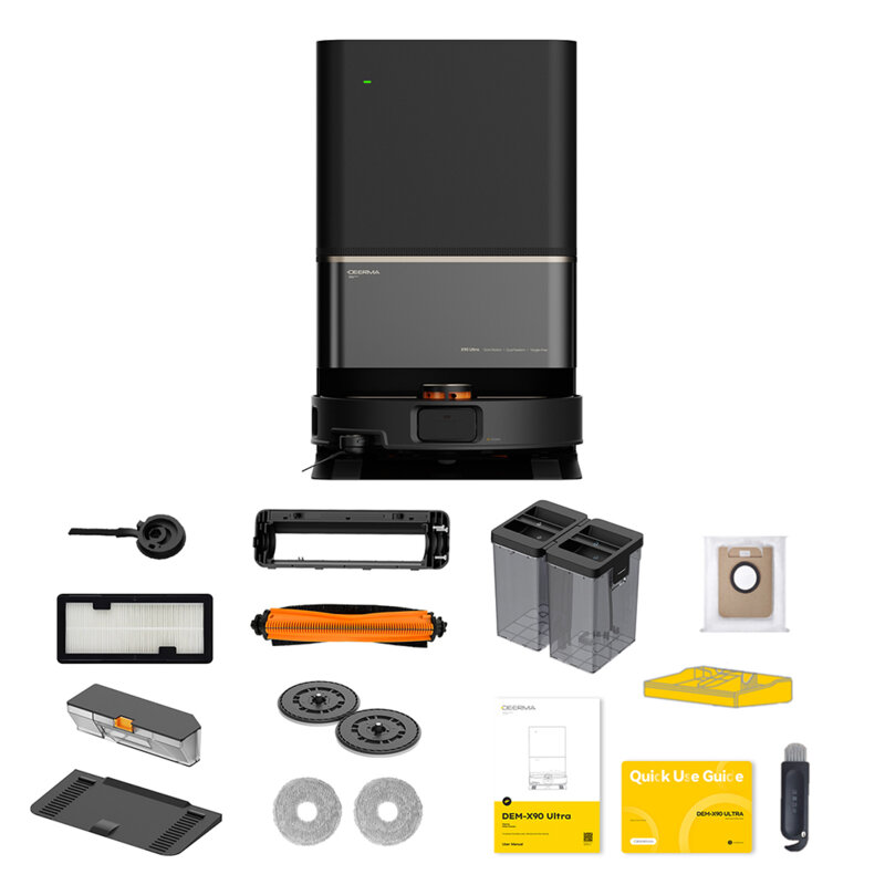 Aspirator robot cu mop, rezervor extra-large Deerma X90 Ultra, 28000Pa