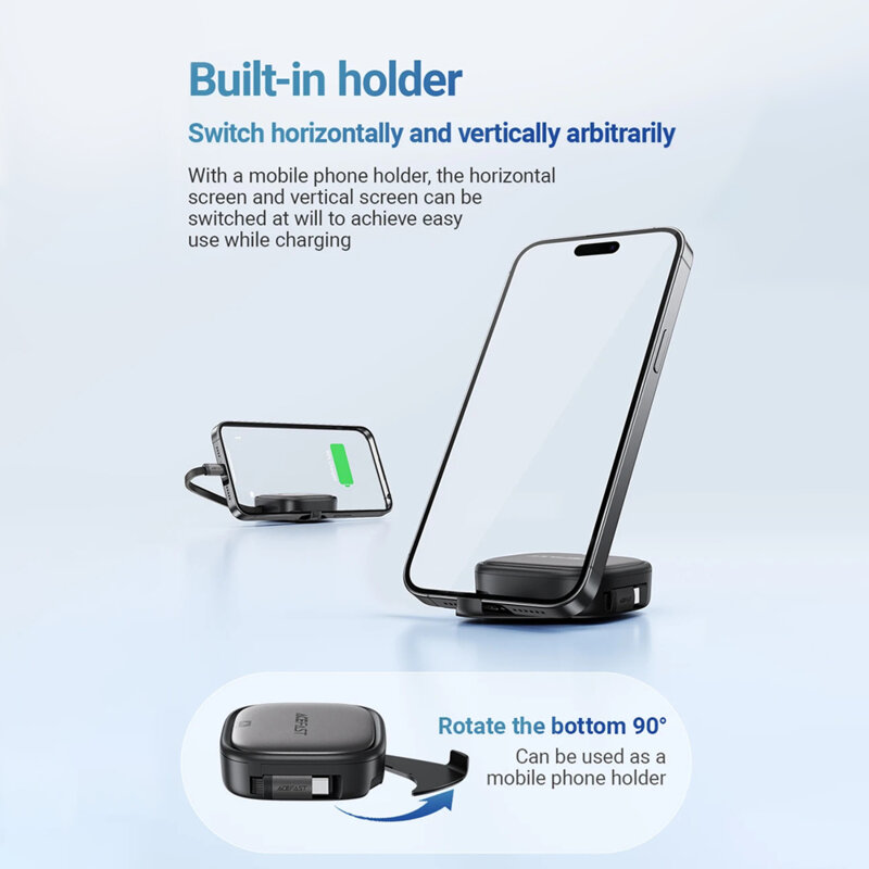 Set cablu Type-C multifunctional 7in1 Acefast J3, 60W, 0.95m