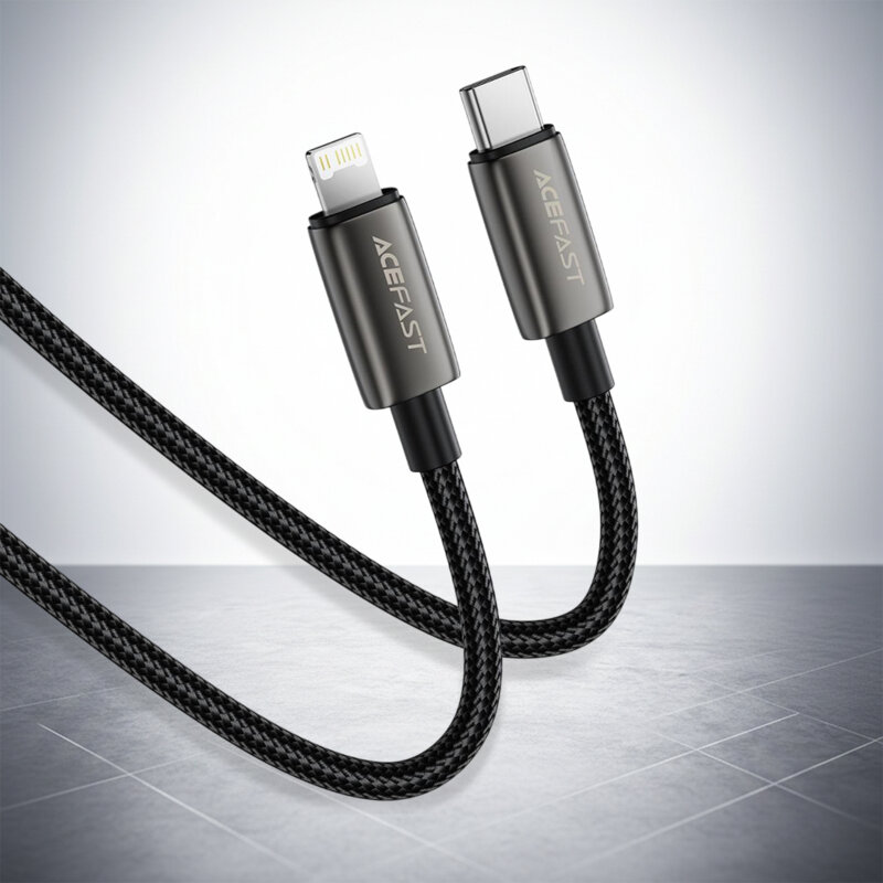 Cablu incarcare iPhone Type-C, Lightning, Acefast C23-01, 1.2m