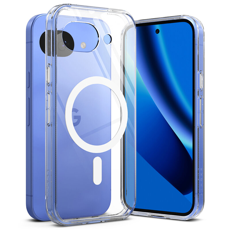 Husa Google Pixel 10a Ringke Fusion MagSafe, transparenta