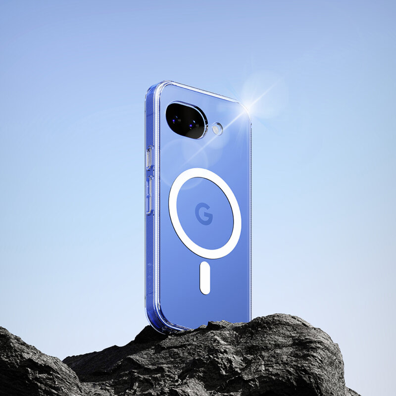 Husa Google Pixel 10a Ringke Fusion MagSafe, transparenta
