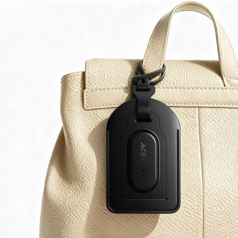 Localizator Bluetooth Apple FindMy pentru bagaj Acefast S5, negru