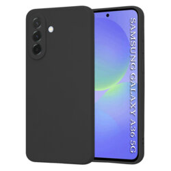 Husa silicon Samsung Galaxy A36 5G Techsuit SoftFlex, negru