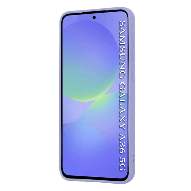 Husa silicon Samsung Galaxy A36 5G Techsuit SoftFlex, violet
