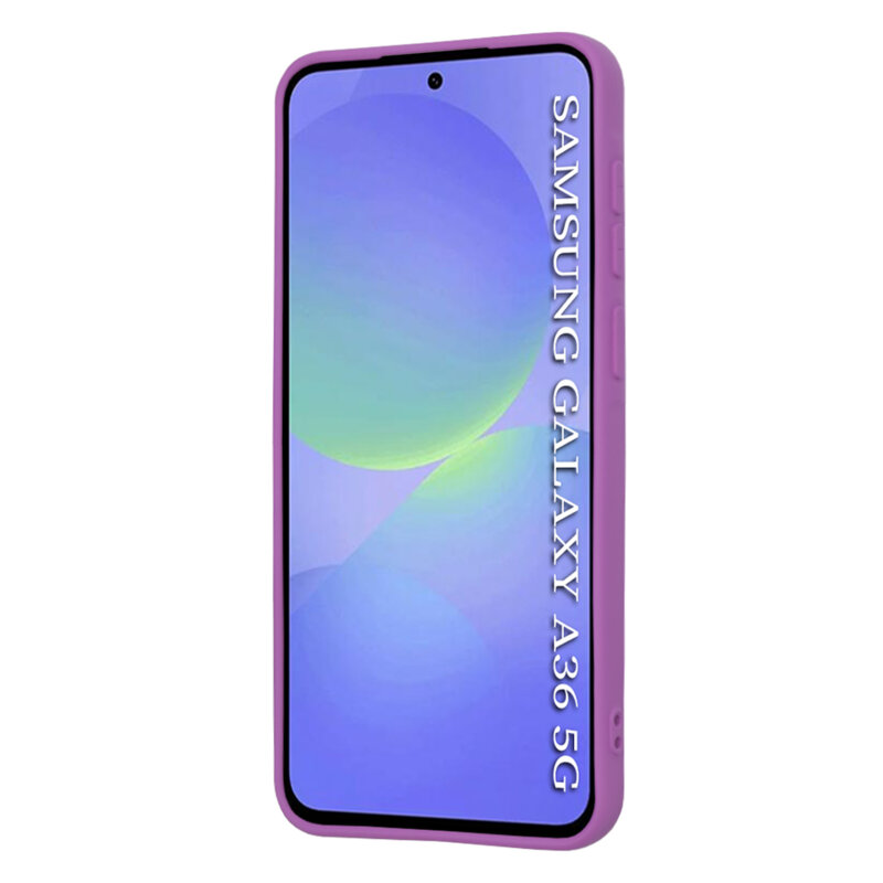 Husa silicon Samsung Galaxy A36 5G Techsuit SoftFlex, mov