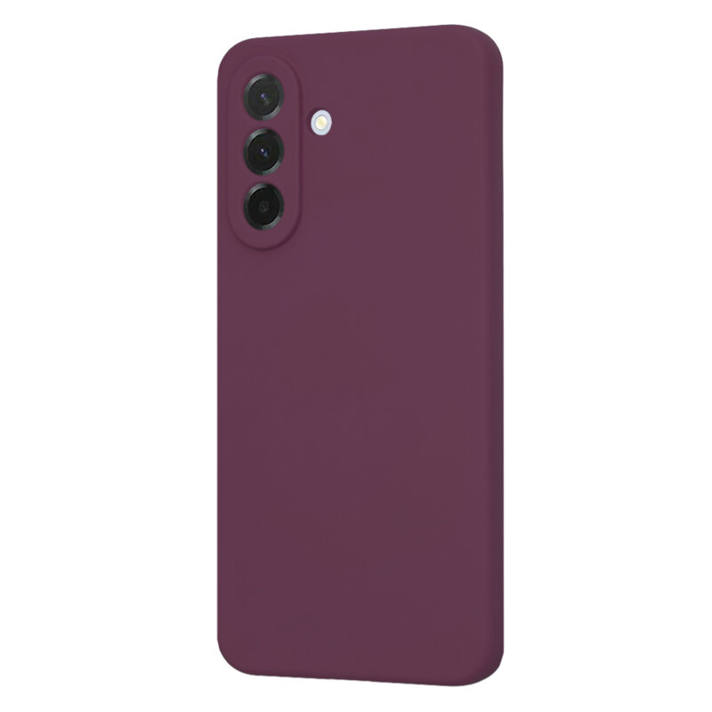 Husa silicon Samsung Galaxy A36 5G Techsuit SoftFlex, bordo