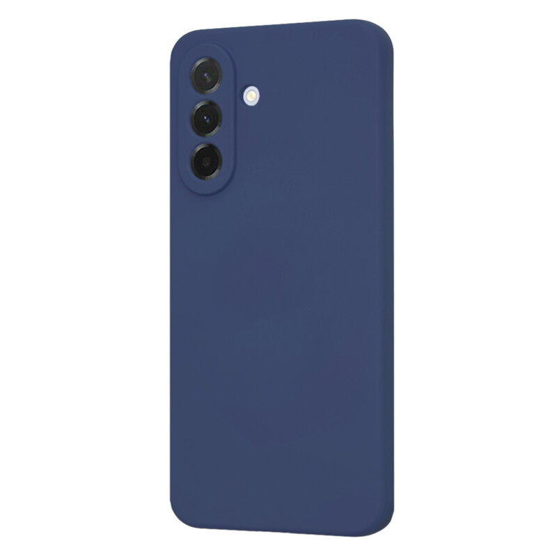Husa silicon Samsung Galaxy A37 5G Techsuit SoftFlex, bleumarin