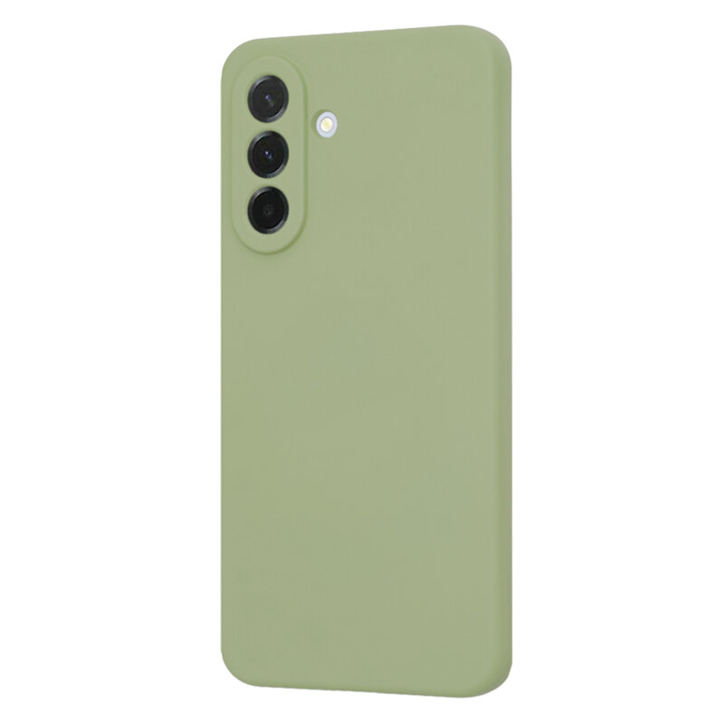 Husa silicon Samsung Galaxy A36 5G Techsuit SoftFlex, verde