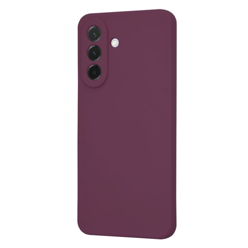 Husa silicon Samsung Galaxy A57 5G Techsuit SoftFlex, bordo