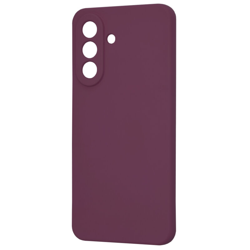 Husa silicon Samsung Galaxy A57 5G Techsuit SoftFlex, bordo