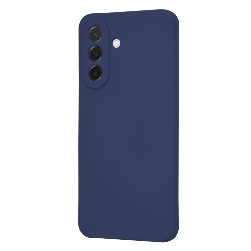 Husa silicon Samsung Galaxy A57 5G Techsuit SoftFlex, bleumarin