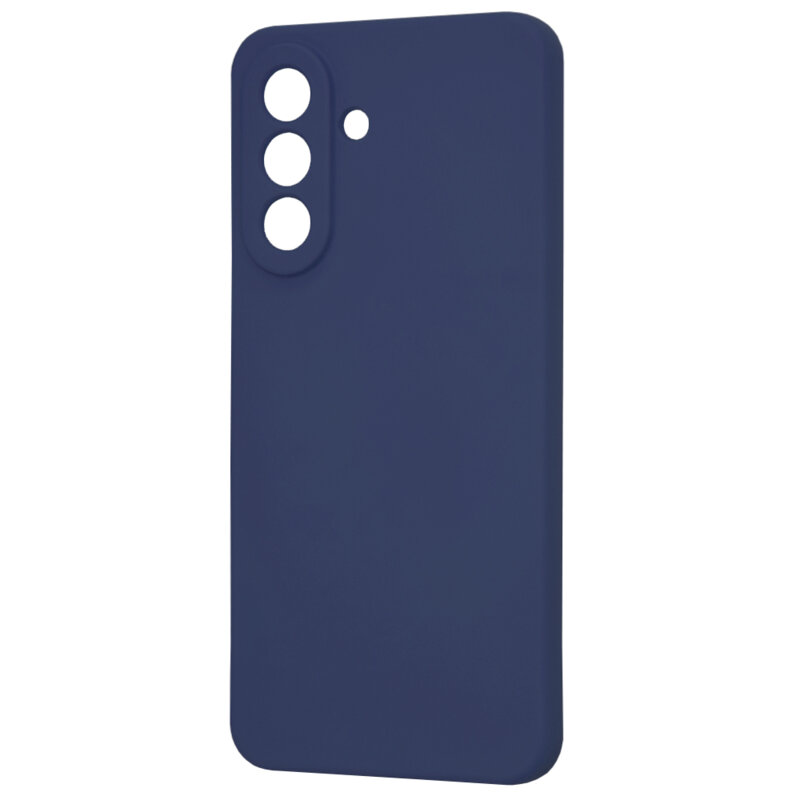 Husa silicon Samsung Galaxy A57 5G Techsuit SoftFlex, bleumarin