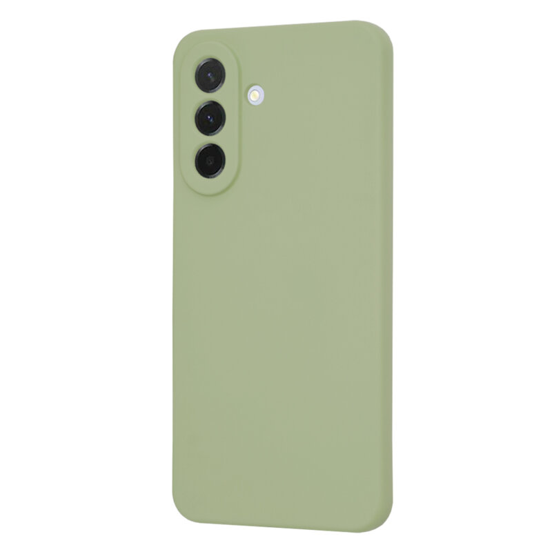 Husa silicon Samsung Galaxy A57 5G Techsuit SoftFlex, verde